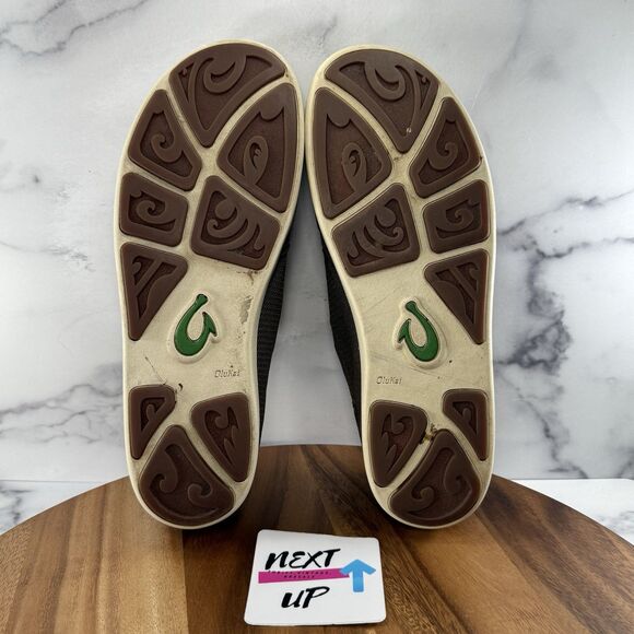 Men’s size 12-Olukai Nohea Mesh Brown Slip On Shoes Loafers Casual Sneaker main image 9